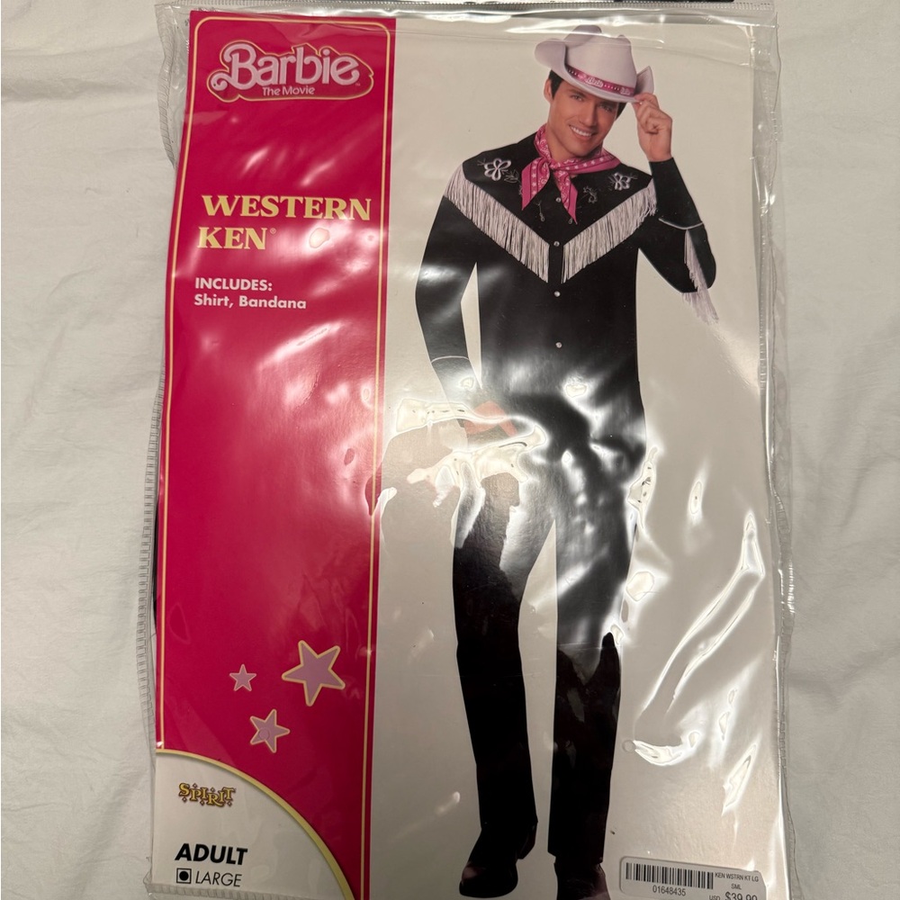 Large cowboy Ken (Barbie) costume